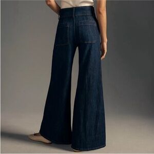 Pilcro High-Rise Wide-Leg Trouser Jeans